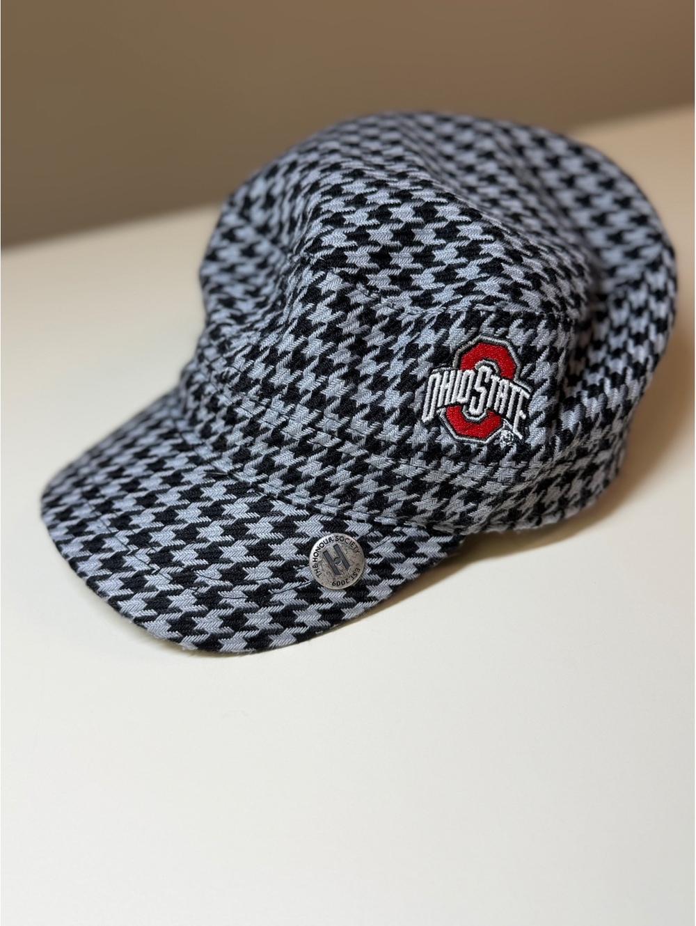Honour Society Ohio State Houndstooth Army Cap Hat